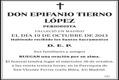 Epifanio Tierno López
